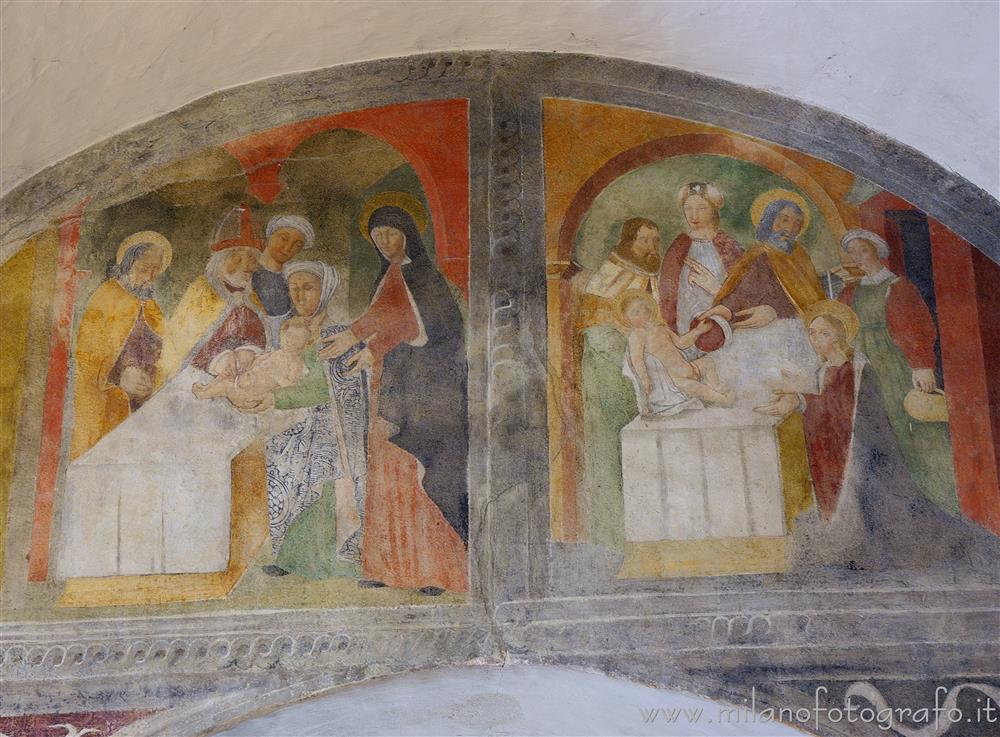 Verrone (Biella, Italy) - Circumcision and Presentation at the Temple in the St. Lawrence Church
